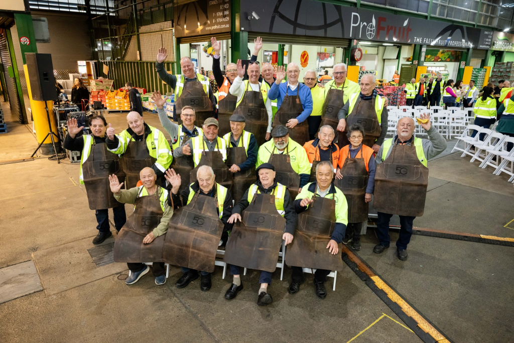 Long-term traders at Sydney Markets